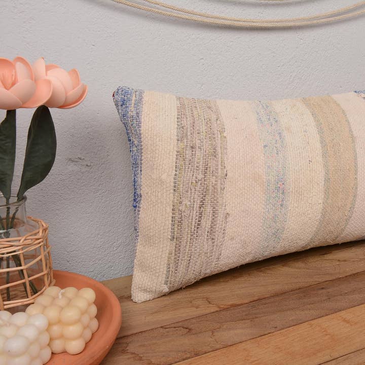Almofada Turca Kilim 12x24 Vintage Boémia Lombar por atacado de Kilim Pillow Decors