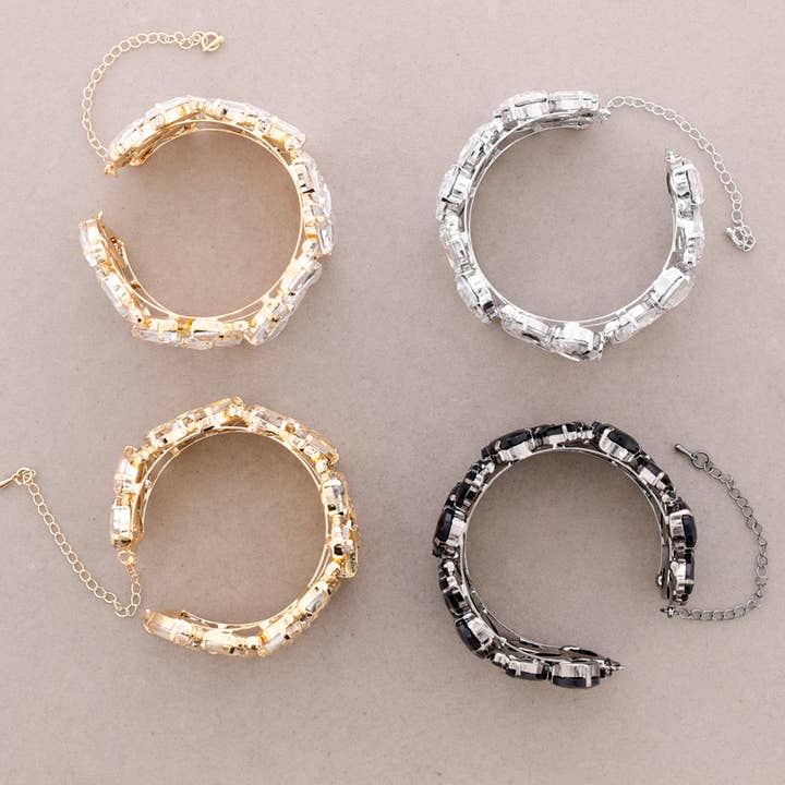 La Cuerda De Sol - Wholesale Charm/Dangle Bracelet - Metal Crystal Bracelet