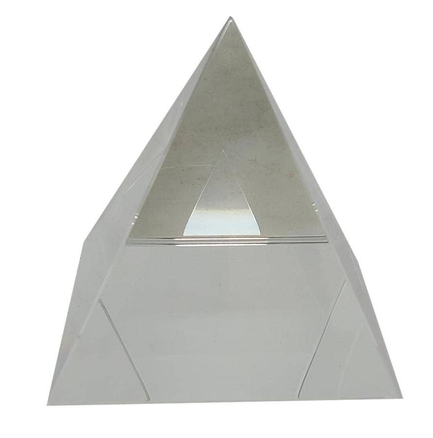 GREENROOTS USA LLC - Wholesale Spiritual Stone/Crystal - Crystal Pyramid 8cm (3"X3.5")1