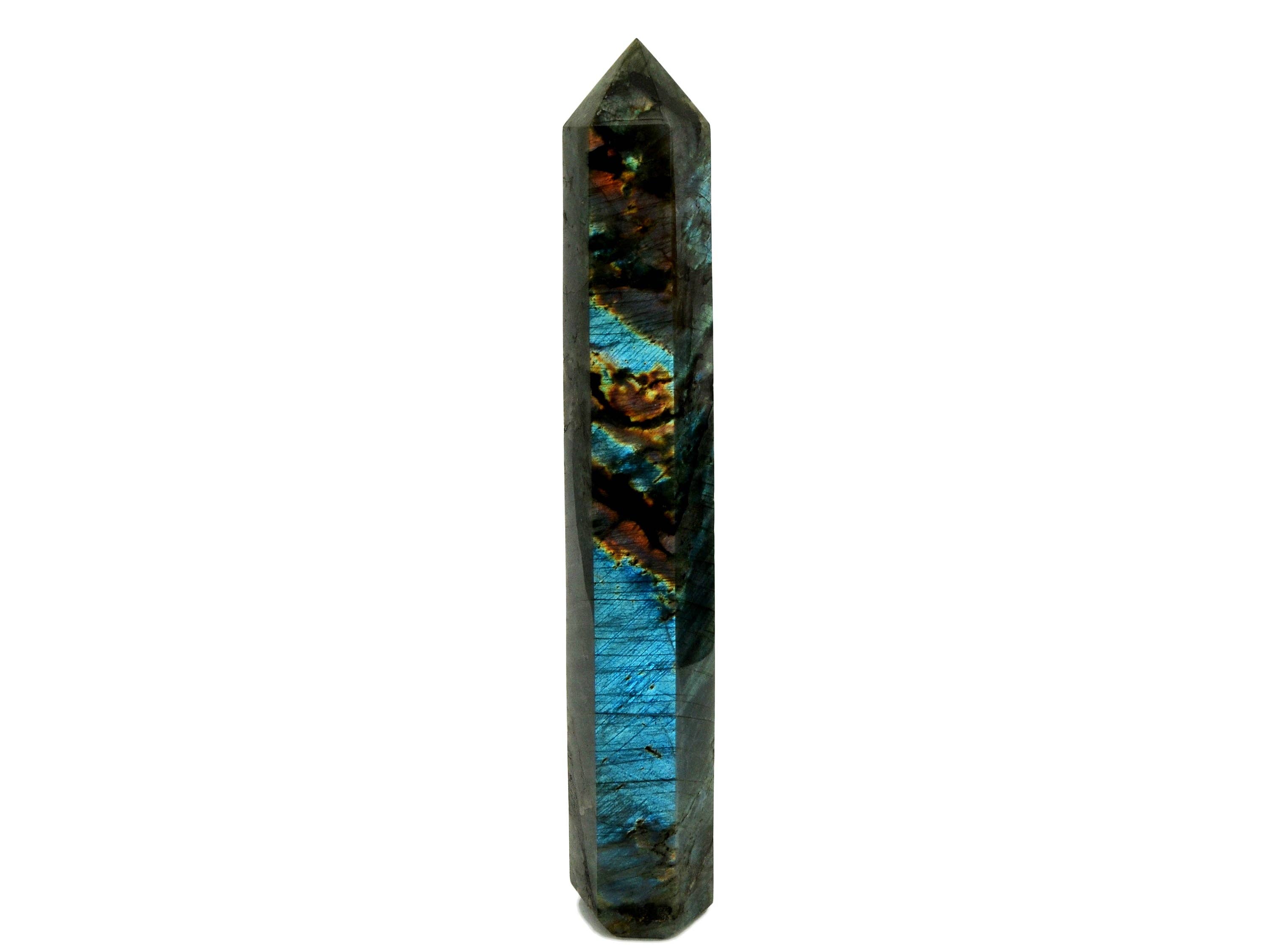 Kaia & Crystals - Wholesale Spiritual Stone/Crystal - XXXL Labradorite Crystal Tower 1.000g+4