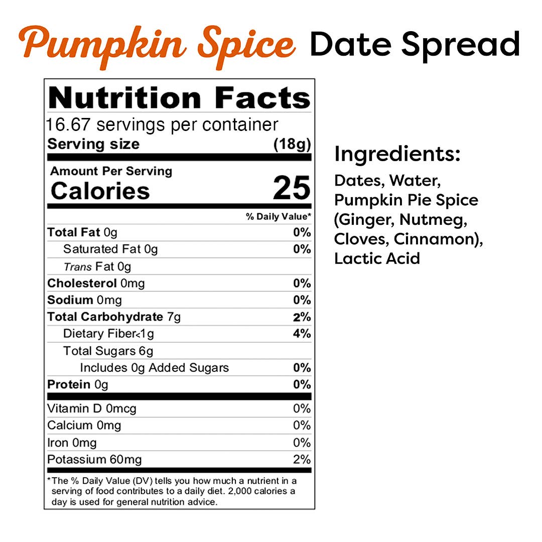 Wanna Date? - Wholesale Jam/Jelly - Pumpkin Spice Date Spread7