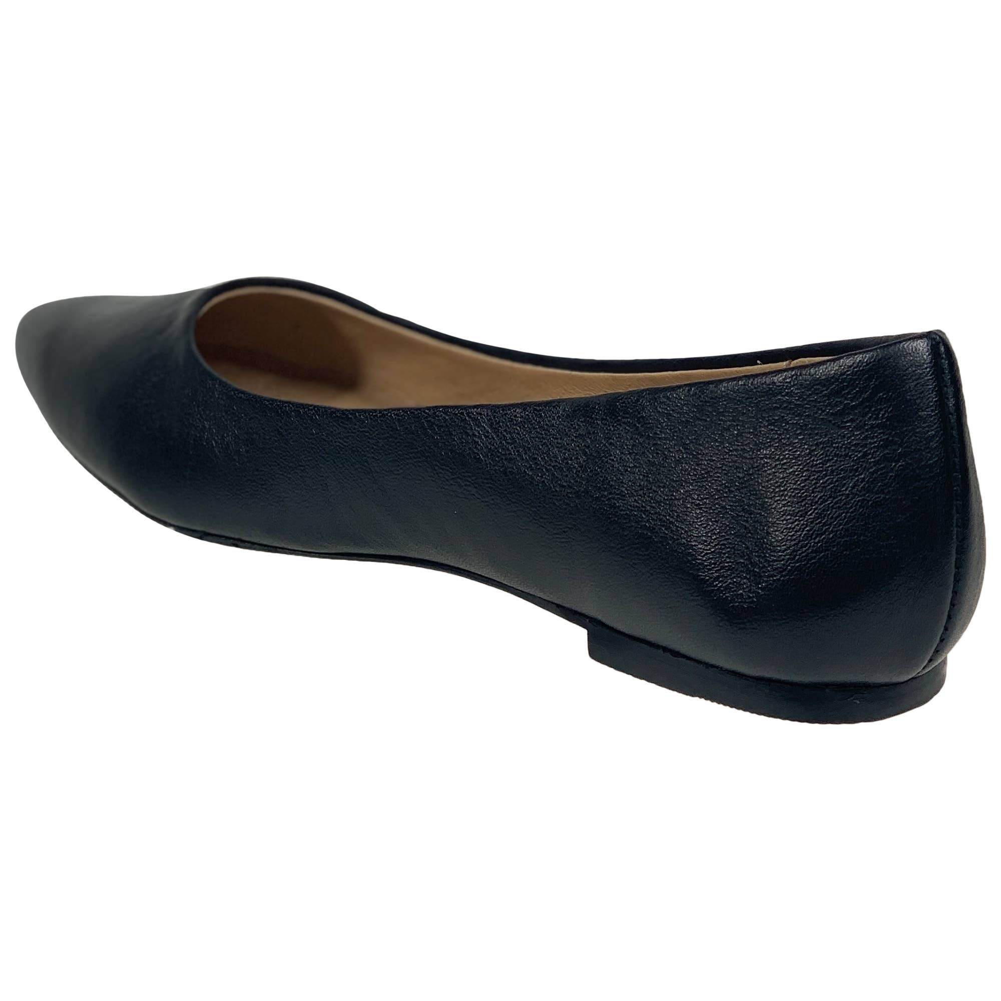 SOBEYO - Wholesale Flats - Women's - Pointed Toe Genuine Leather Ballet Flats Memory Foam Cushion9