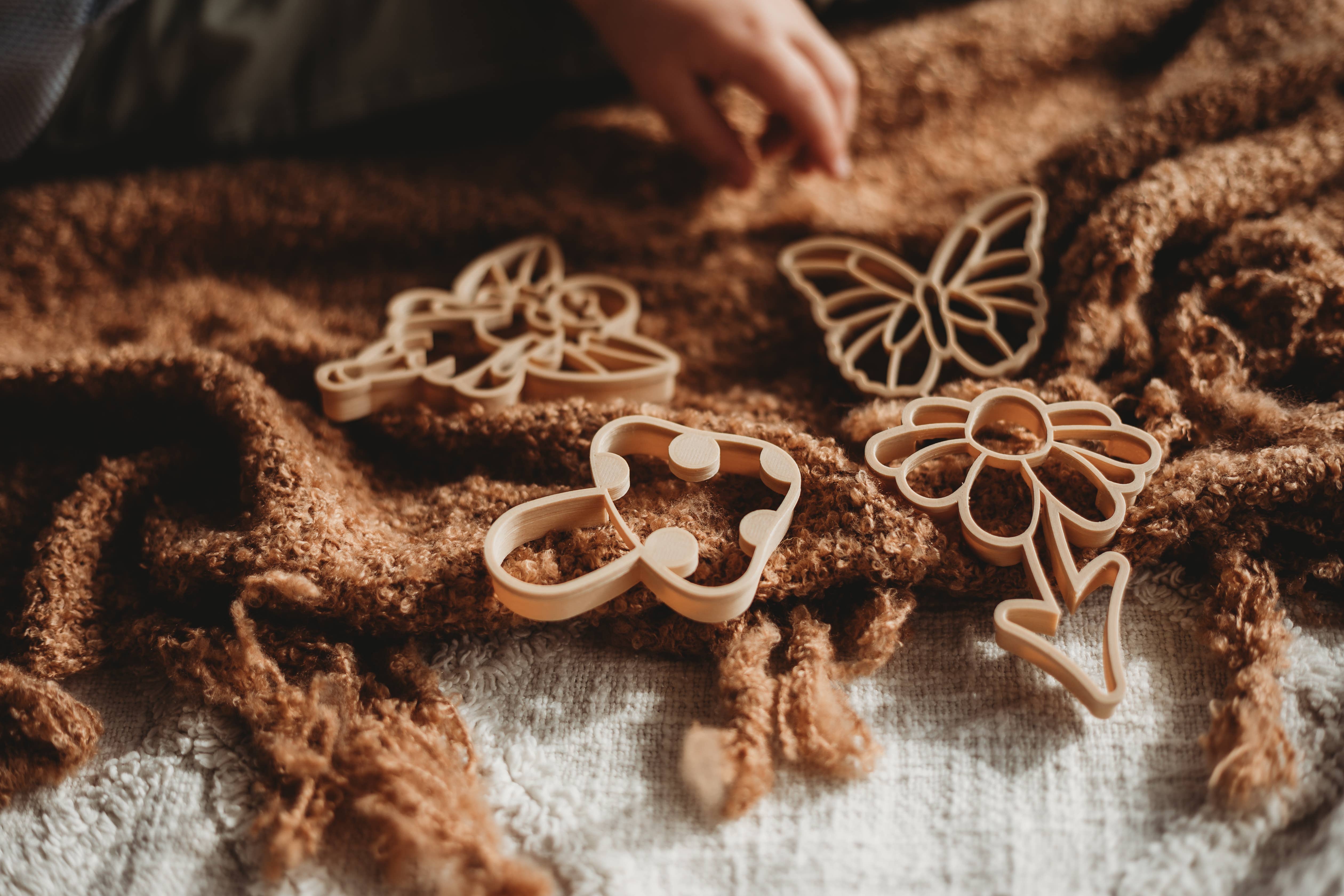 Kinfolk Pantry – wholesale Toy set – Kids – Fairy Cutter Set - Eco Playdough Tool1