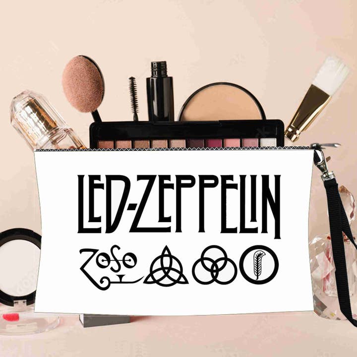 BMS BIZ - Wholesale Makeup/Cosmetic Bag - Led Zeppelin Cosmetic makeup bag Pouch