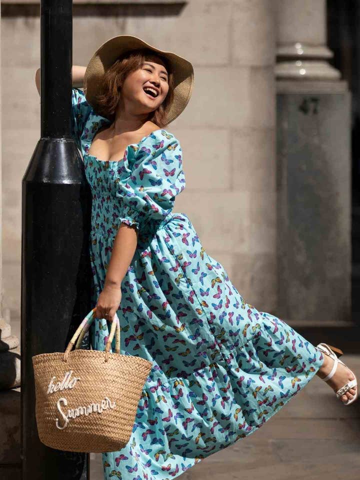 Designerfriday - Wholesale Dress - Women's - Ellie Braless Wonder Maxi Dress With Sleeves