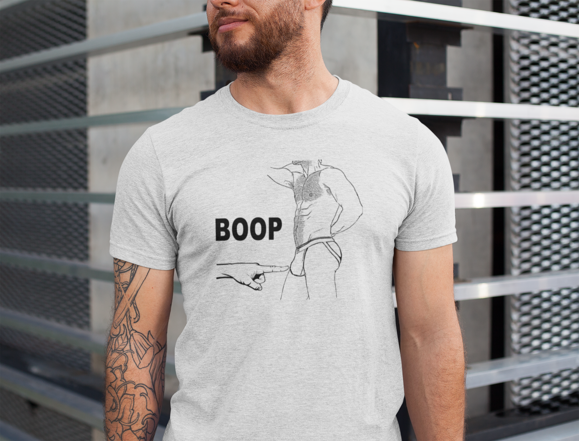 Pride Majic - Wholesale Screen Printed T-Shirt - Men's - BOOP Jock Strap Tee – Bold, Playful Unapologetic LGBTQ Pride1