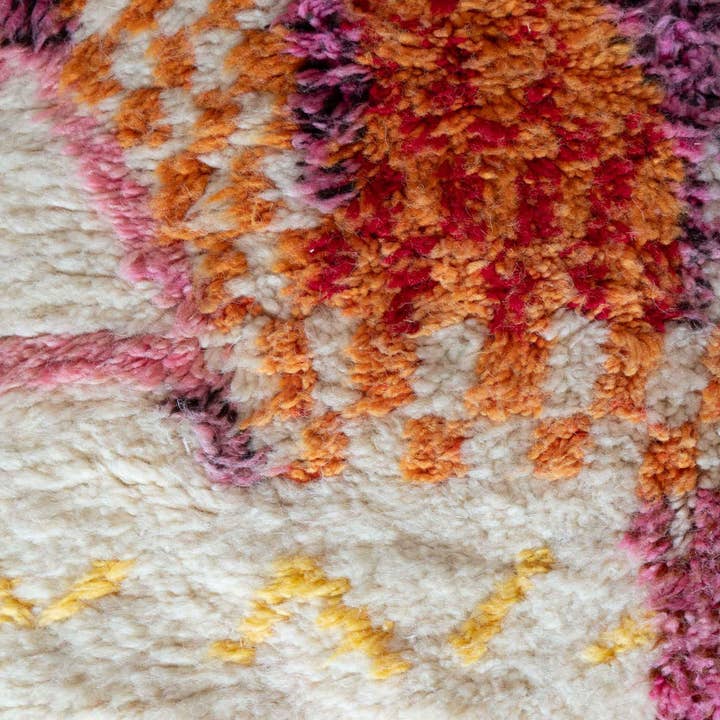 Moroccan Woven Treasures – wholesale Matta – Färgglad marockansk matta, handvävd matta, shag matta, berbermatta