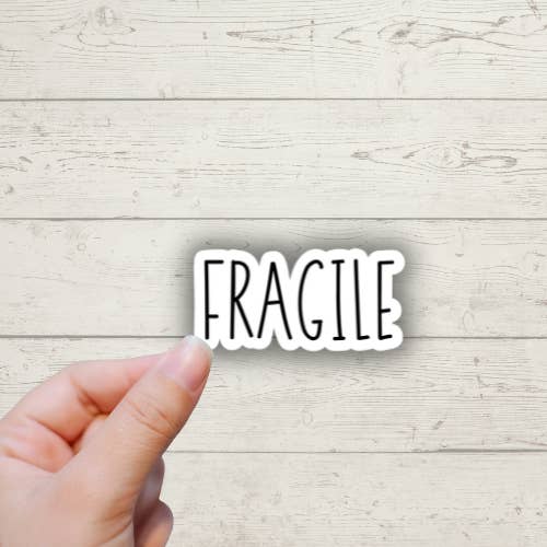 Fragile Stickers - Small business packaging for wholesale by Forest Crafts