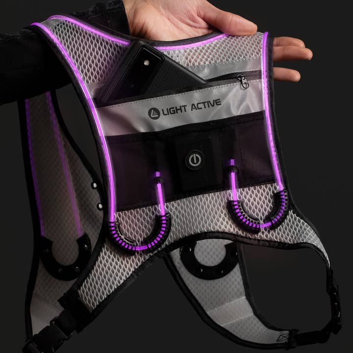 Tangle, Inc. - Wholesale Safety Vest - Unisex - Light Active® Light-Up LED Safety Vest10