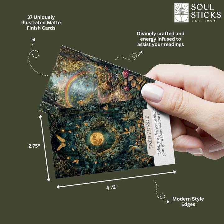 Designs by Deekay Inc. - Wholesale Tarot Cards - Fae Whispers Oracle Card Deck1