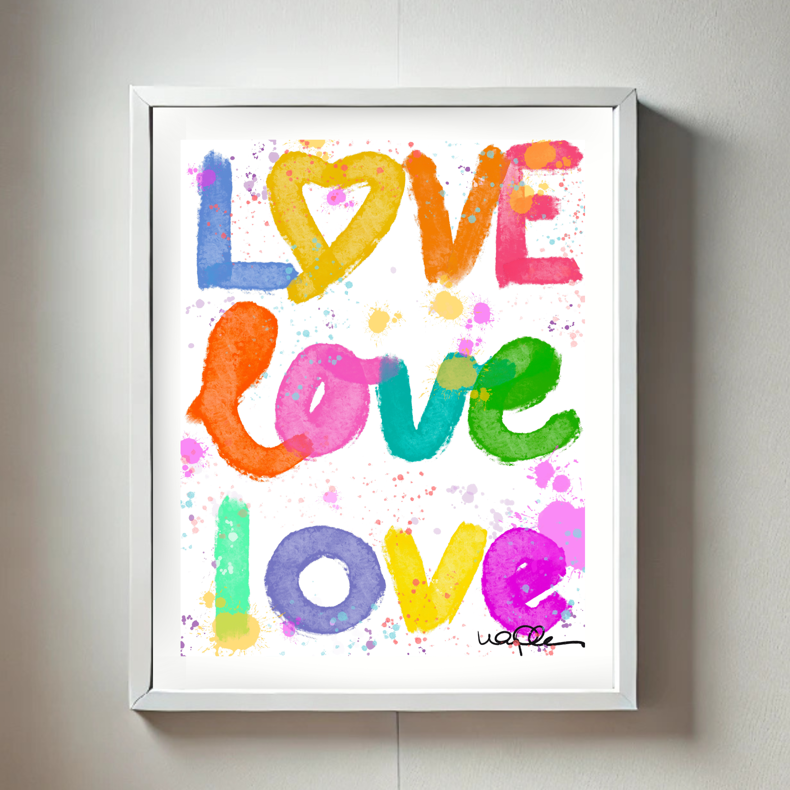 Windy O'Connor Art & Home - Wholesale Art Print - Love Language  - Mini 8" x 10" Print0
