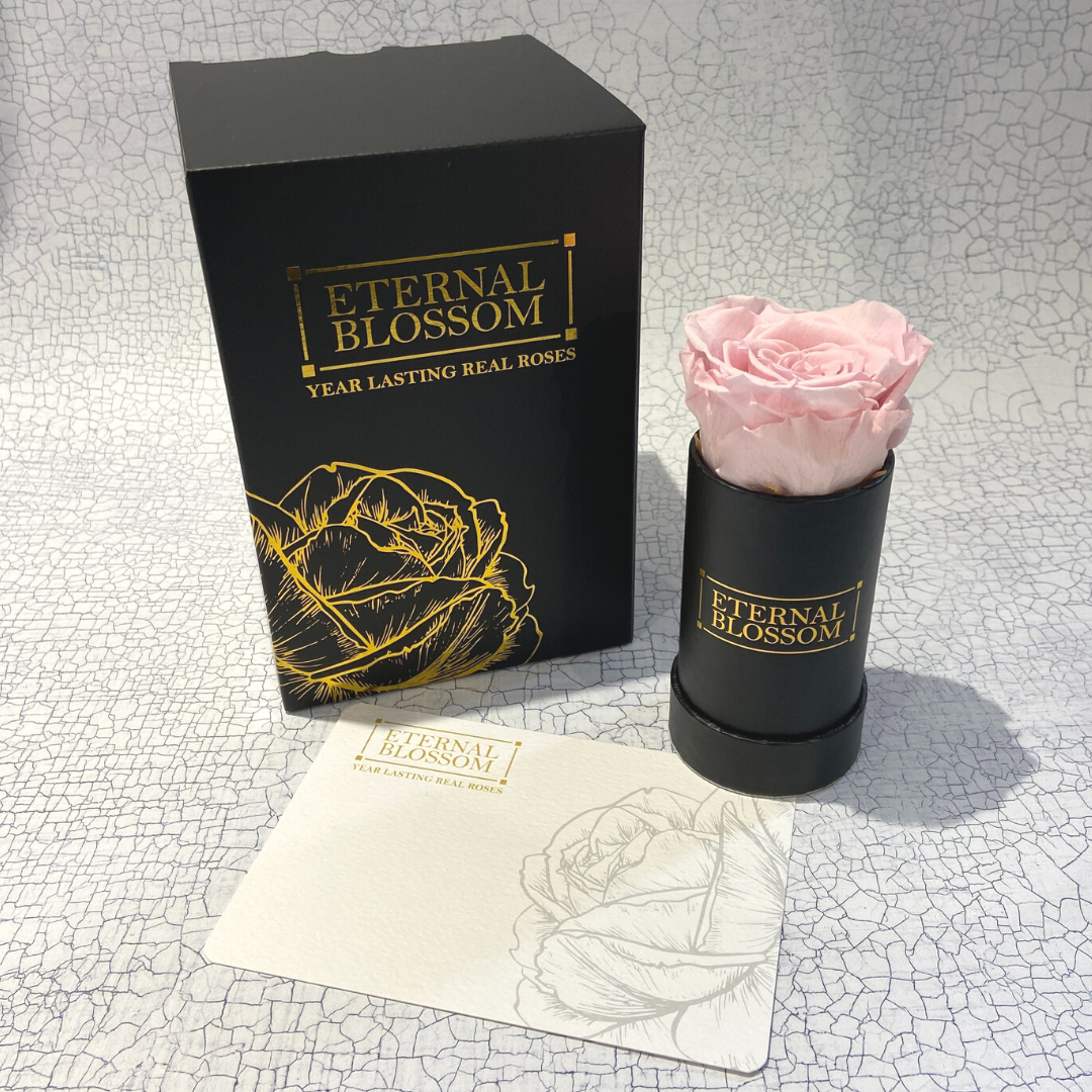 Eternal Blossom Ltd - Wholesale Dried/Pressed Flowers - Individual Blossom Box - Black Box – Preserved Real Roses3