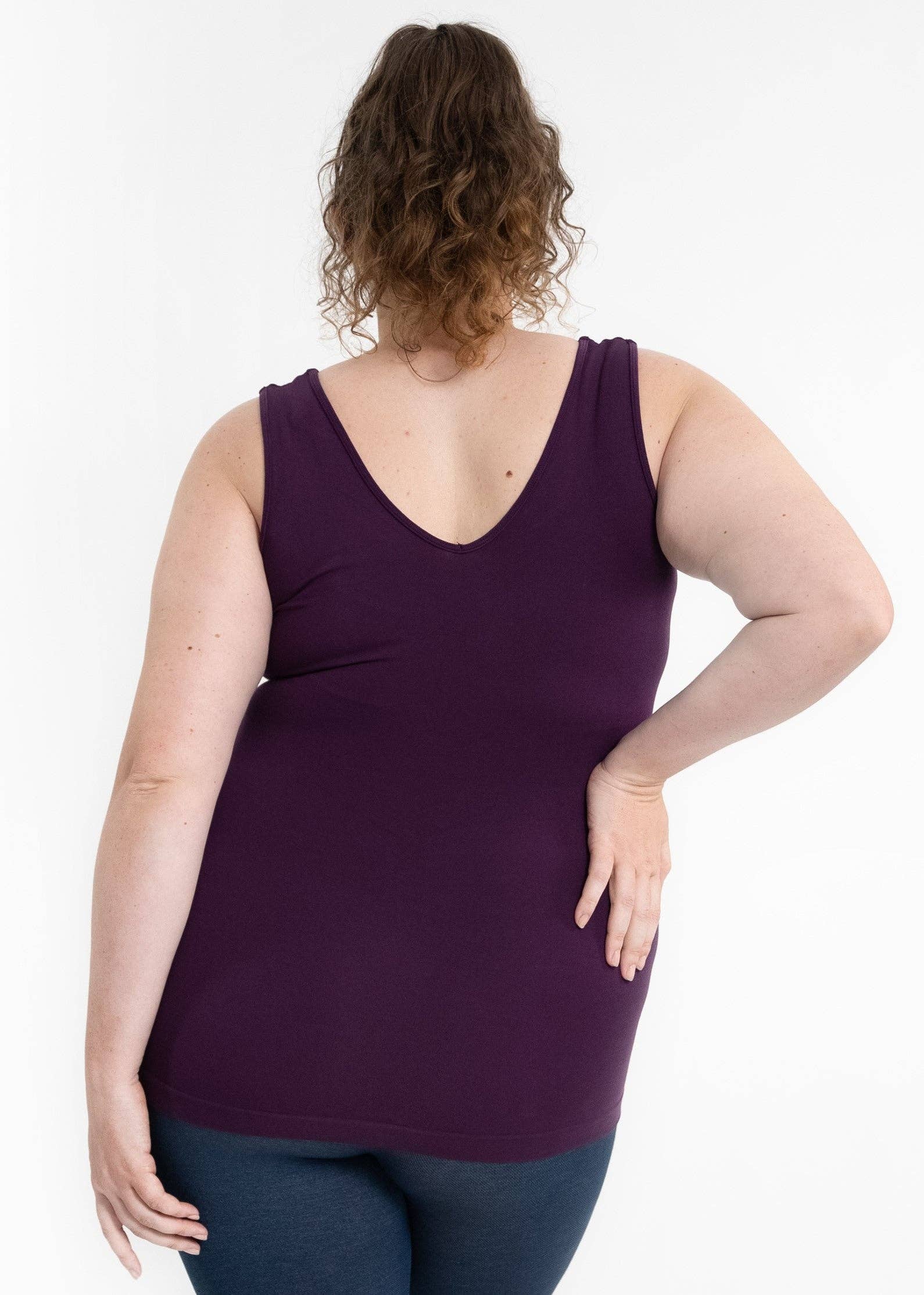 ELIETIAN - Wholesale Tank Top - Women's - Reversible Tank - Curvy Fit84