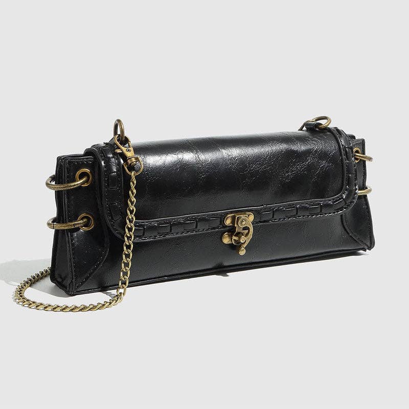 Dipped Shop - Wholesale Schoudertas - Dames - Vintage Schoudertas met Kettingriem DP225F6996