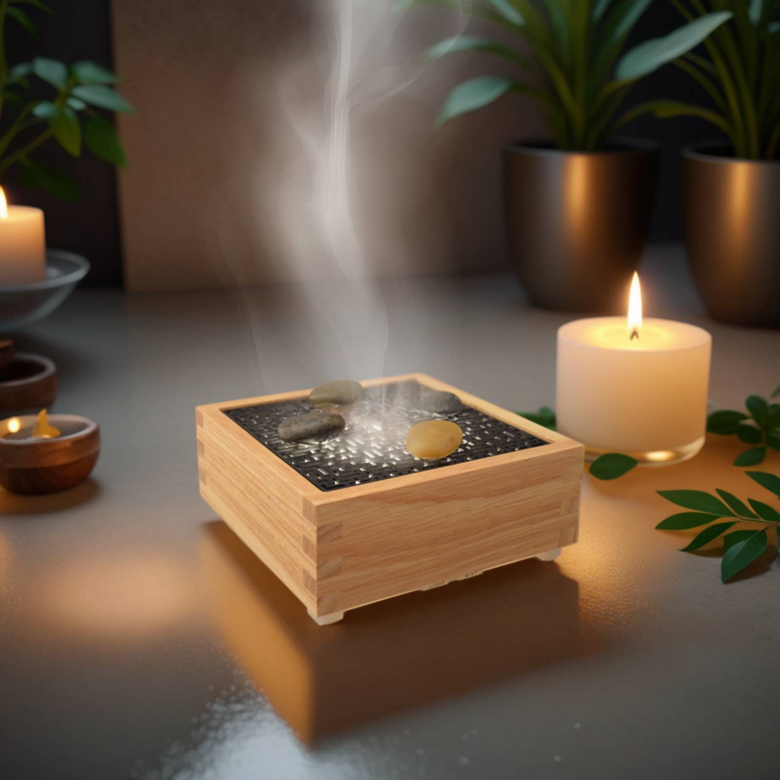 Zen'Arôme - Wholesale Electronic Diffuser - Kaori Essential Oil Diffuser in Japanese Style Bamboo7