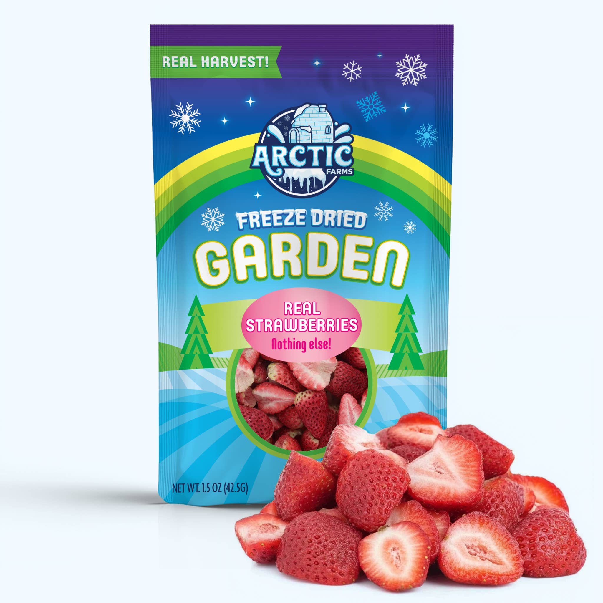 Arctic Farms - Wholesale Dried/Dehydrated Fruit - Arctic Farms Garden Freeze Dried Strawberry Wholes & Halves2