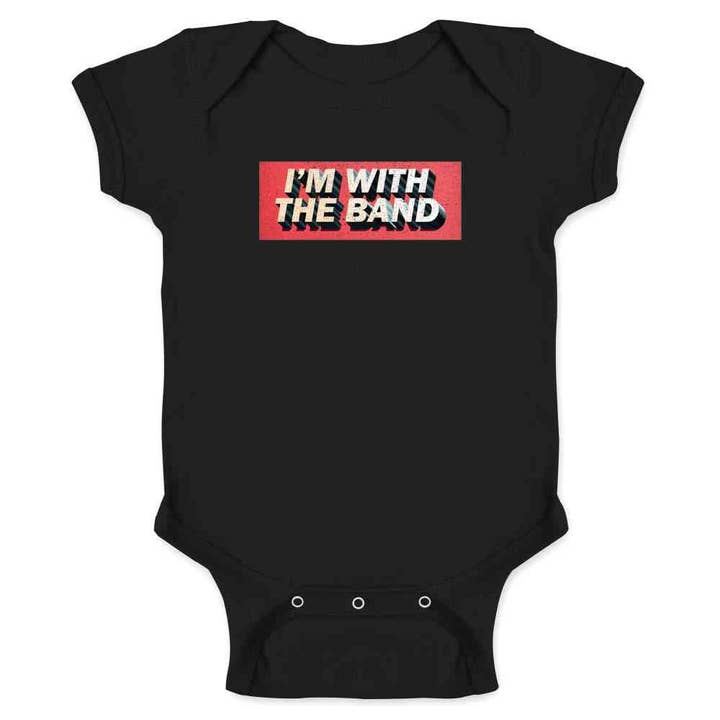 Im With The Band Funny Tour Music Baby Bodysuit and other Purchase Wholesale bodysuit (non footed) baby. Free Returns & Net 60 Terms on Faire trending on Faire.