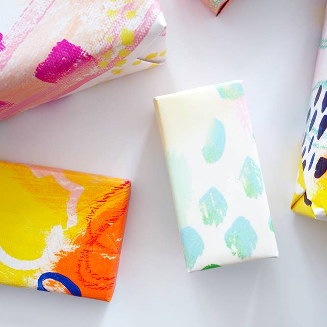 JM Design Studio – wholesale Flat wrap – Abstract Art Wrapping Paper, Abstract Art Gift Wrap