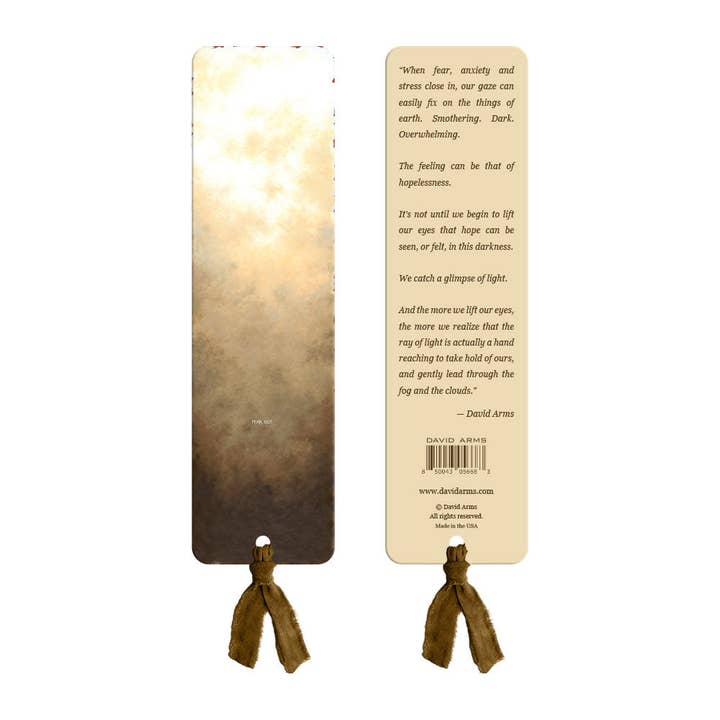 “Fear Not” (clouds) Bookmark for wholesale by David Arms