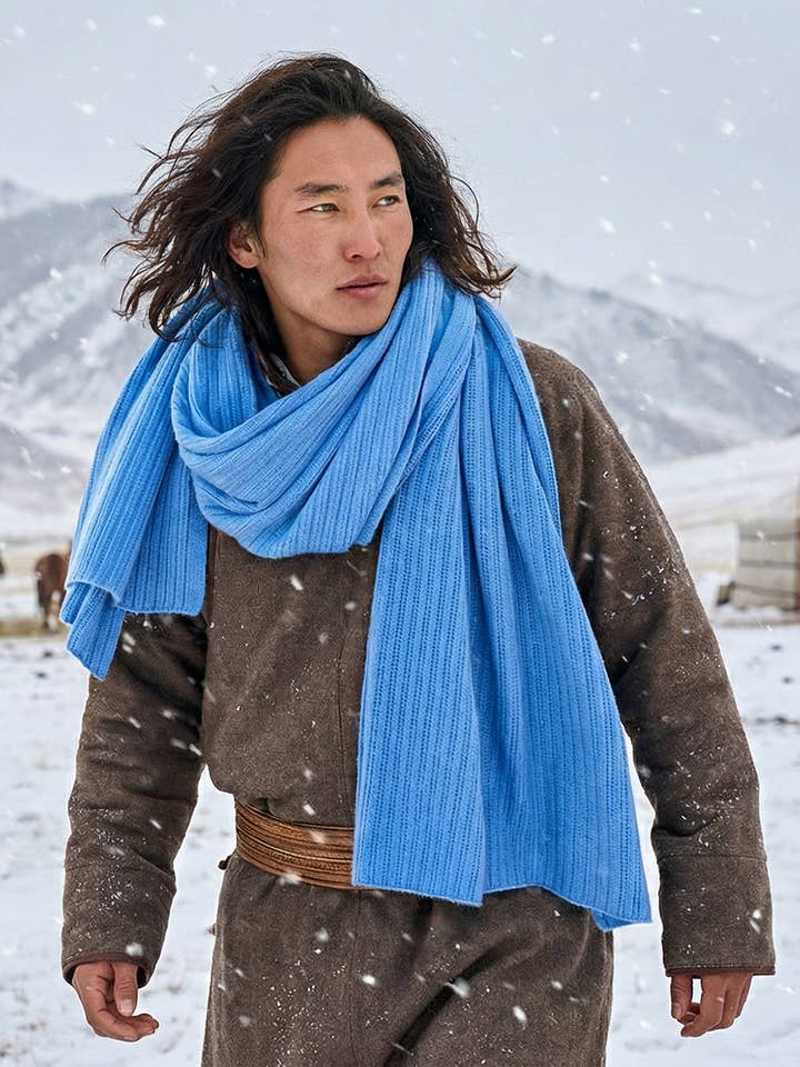 Kaschmirschal Lima Herren for wholesale by EMAAL Cashmere GmbH