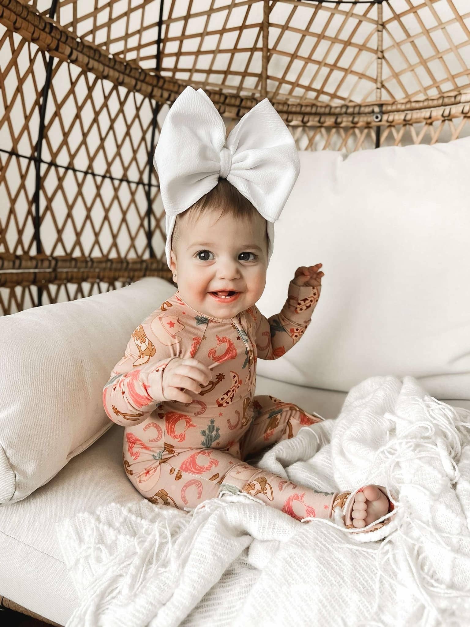 Belle & bros - Wholesale Jumpsuit - Baby - COWGIRL | ZIP ROMPER3