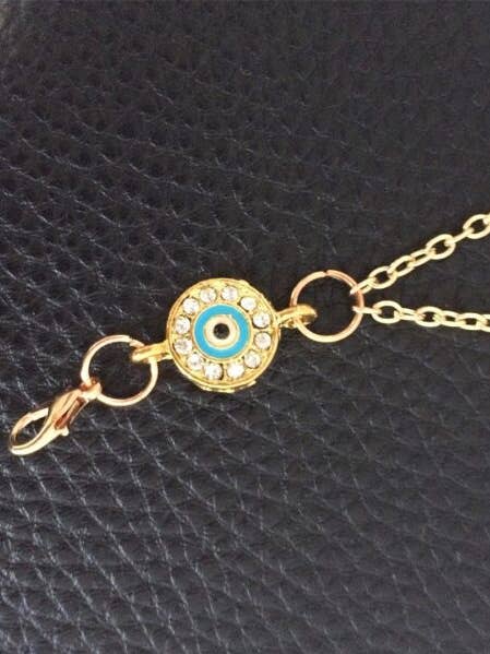 VERGOLDETE HALSKETTE MIT TÜRKISCHEM AUGE für den Großhandel von Minnirella