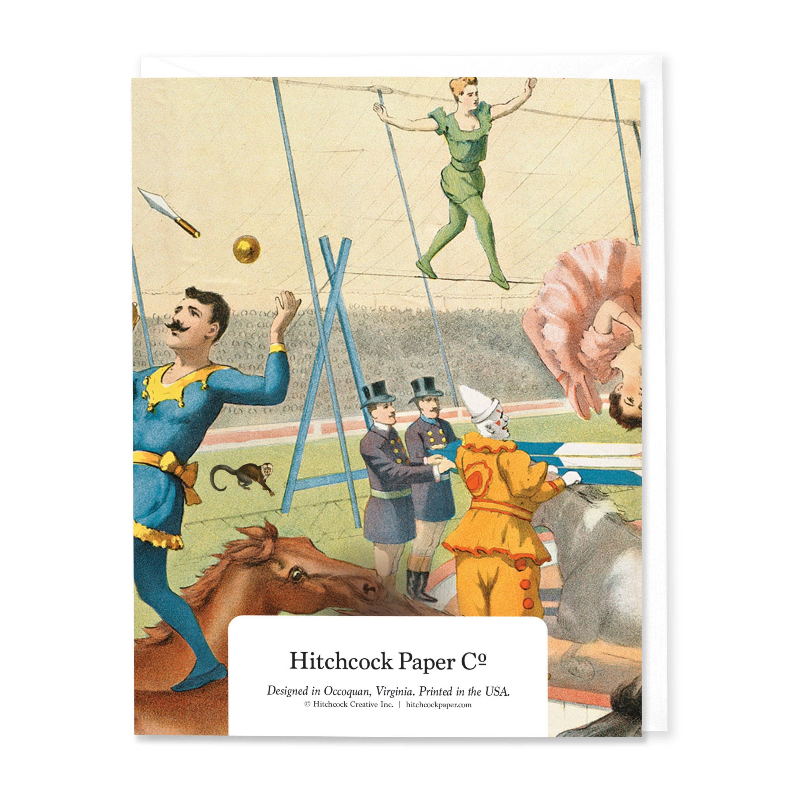 Hitchcock Paper Co. – wholesale Everyday greeting card – This Is My Circus1