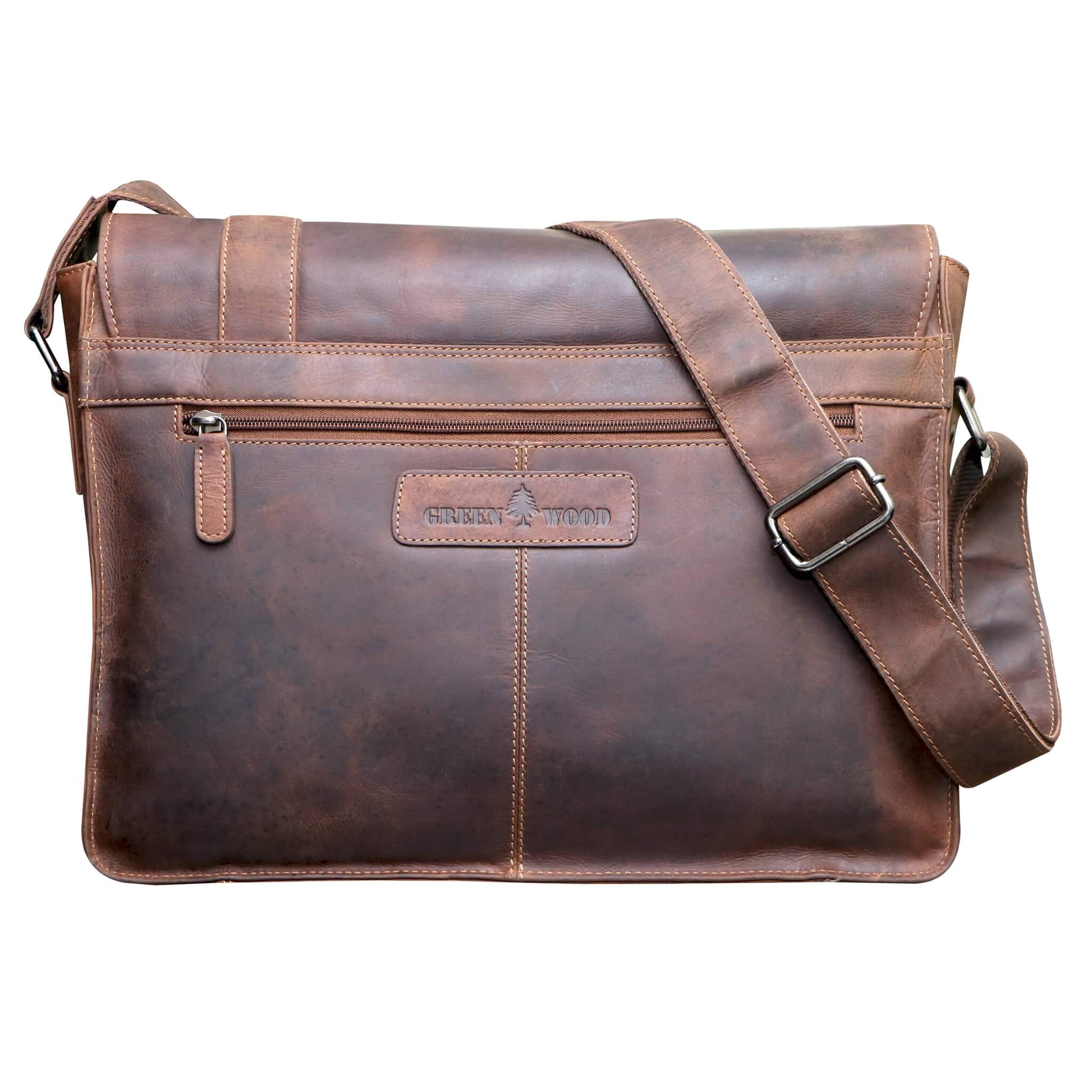 Greenwood - Wholesale Messenger Bag - Unisex - Dexter Shoulder Bag Men's Messenger Bag Women's 14 Inch Laptop8