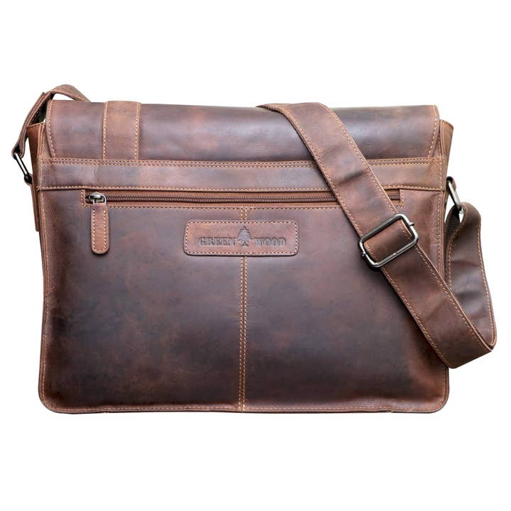 Greenwood - Wholesale Messenger Bag - Unisex - Dexter Shoulder Bag Men's Messenger Bag Women's 14 Inch Laptop8