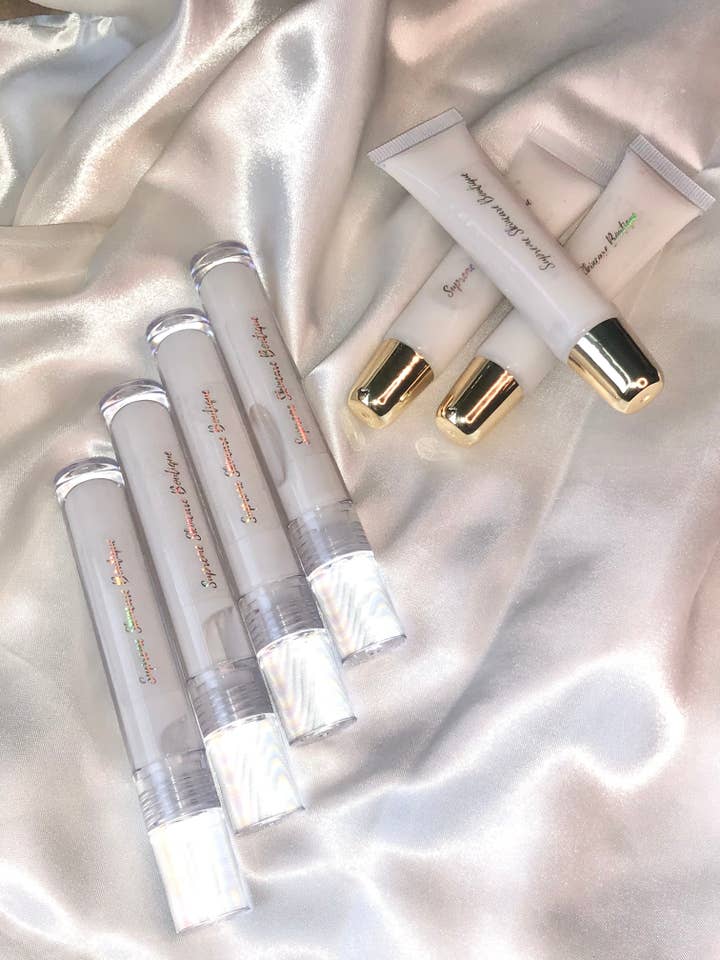 Collection de gloss à lèvres « Nudist » pour la vente par Supreme Skincare & Cosmetics