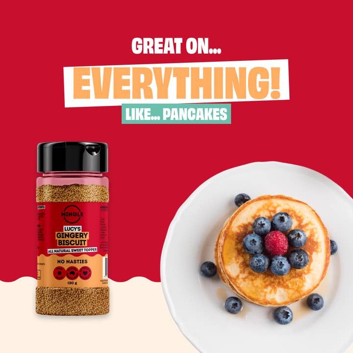 Mingle Seasoning - Wholesale Dried spice mix - NEW LUCY'S GINGERY BISCUIT SWEET TOPPER3