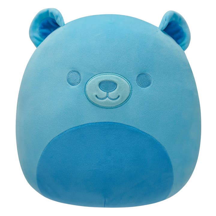 Jouet en peluche Squishmallow de 8 po Blubo l'ours en gélatine bleu pour la vente par Authentic Street Signs