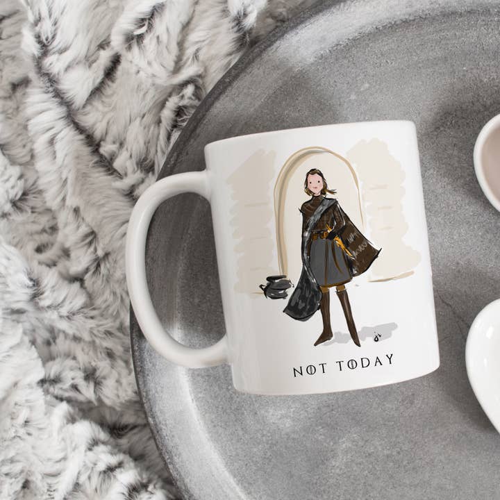 Jennifer Vallez - Wholesale Coffee Mug - Arya Stark Coffee Mug