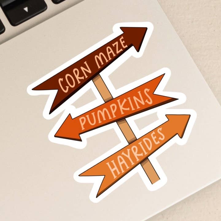 Autumn Signpost | Autumn Vibes per la vendita all'ingrosso da parte di Birch Studios