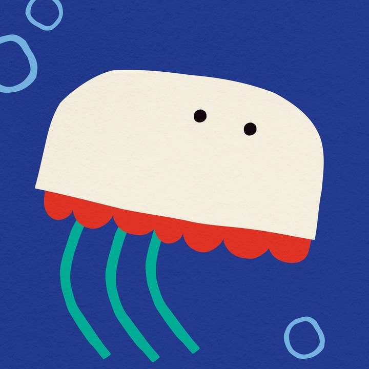 Surprise Radish - Wholesale Art Print - Jellyfish Art Print1
