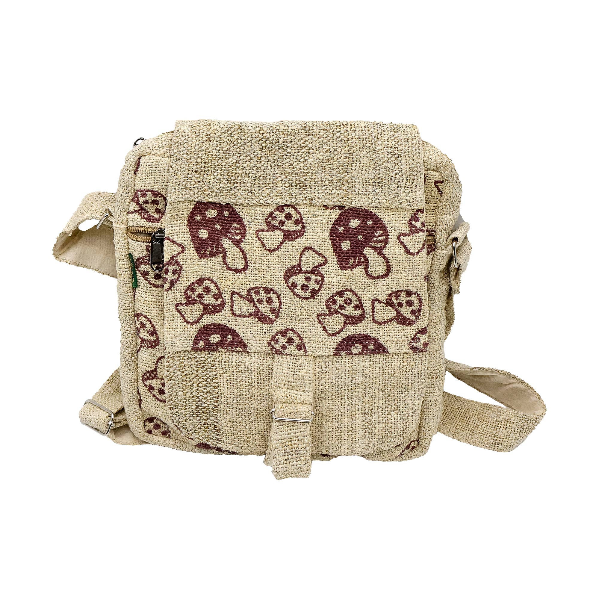 Fwosi - Wholesale Schouderbanden voor tas - Uniseks - Hennep bedrukte tassen zijn een geweldige milieuvriendelijke optie om te dragen.8