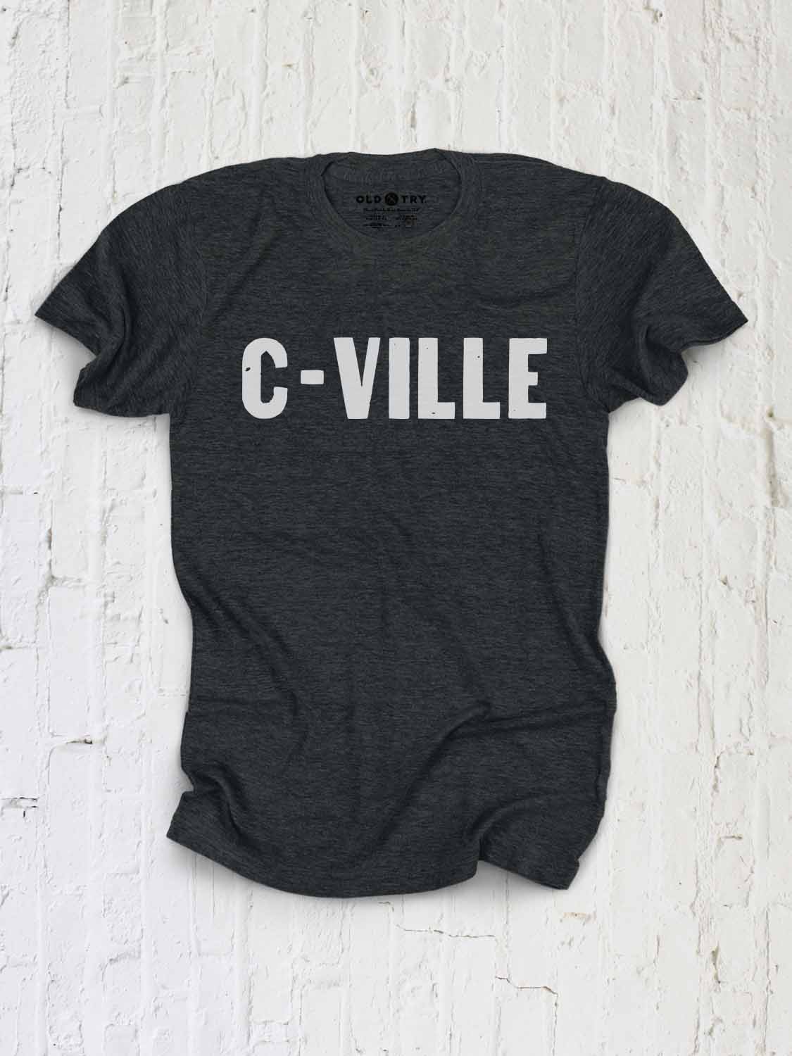 Old Try - Wholesale Screen Printed T-Shirt - Unisex - Charlottesville