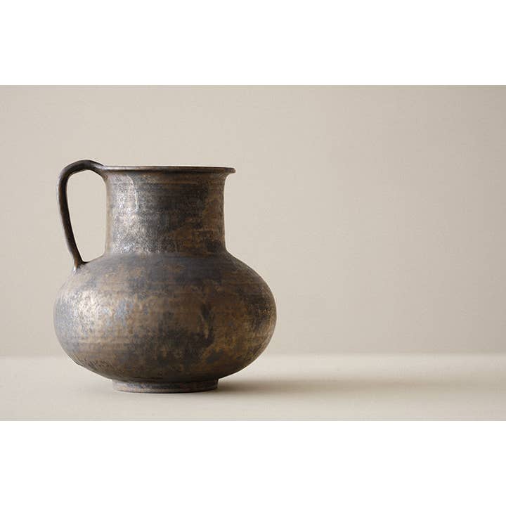 Gohobi (We cover U.S. import duties) - Wholesale Vase - Gohobi Japanese-style wabi sabi handmade large vase 00412