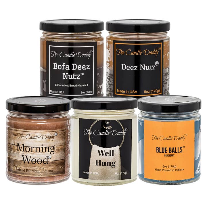 Daddy's Greatest Hits Vol. 1 Combo Set Of Five for wholesale by The Candle Daddy