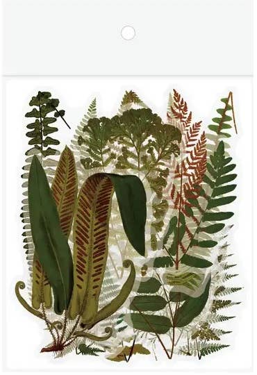 Magnifique Hearts - Vendita all'ingrosso Adesivo - 40 adesivi botanici - Funghi/Piante in PET impermeabile0