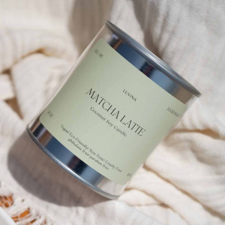 Luvina - Wholesale Jar/Filled Candle - Matcha Latte