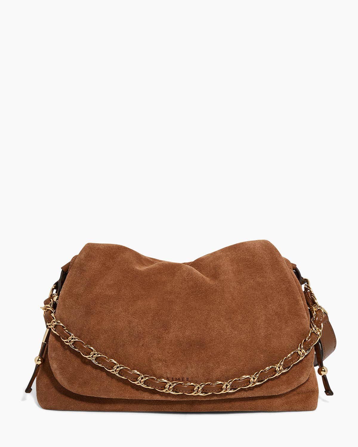 Chestnut Suede Lennon Convertible Crossbody for wholesale on Faire