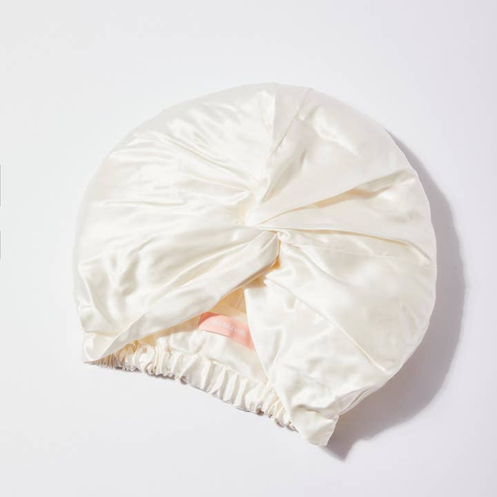 The Big Silk - Wholesale Sleep cap / bonnet – women's - 100% Pure Organic Silk Turban / Hair wrap / sleep bonnet3