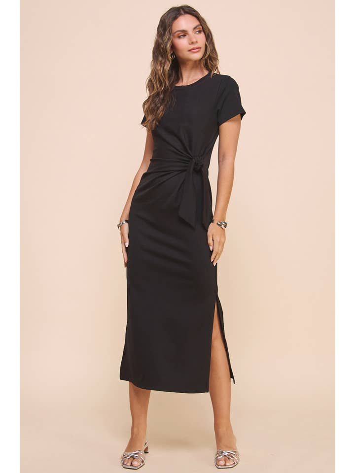 ISD1295 Anastasia Dress Black for wholesale on Faire3