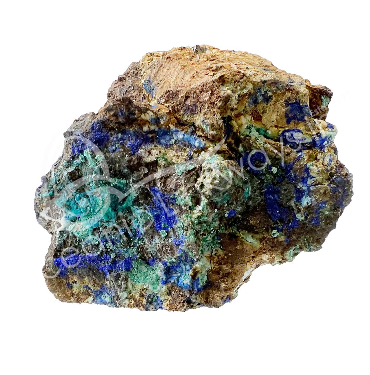 Oceanic Linkways Inc - Wholesale Spiritual Stone/Crystal - (KG)SPECIMEN - AZURITE/MALACHITE EX 4-5"0
