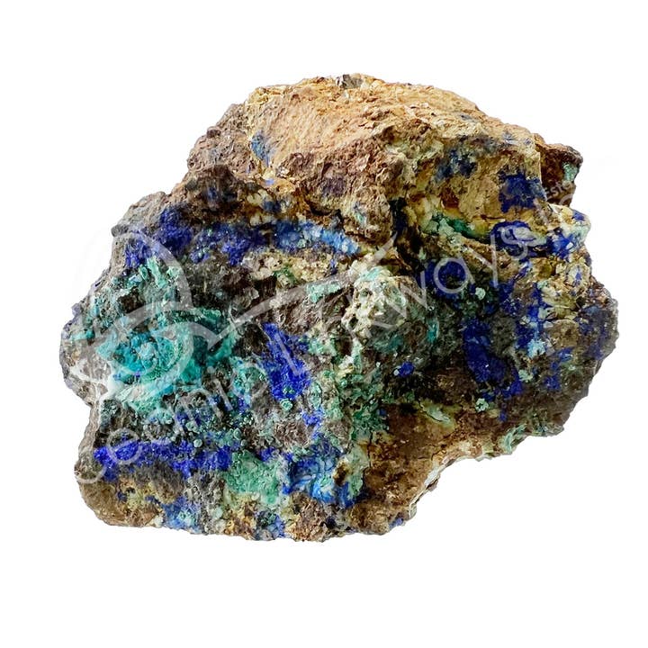 Oceanic Linkways Inc - Wholesale Spiritual Stone/Crystal - (KG)SPECIMEN - AZURITE/MALACHITE EX 4-5"