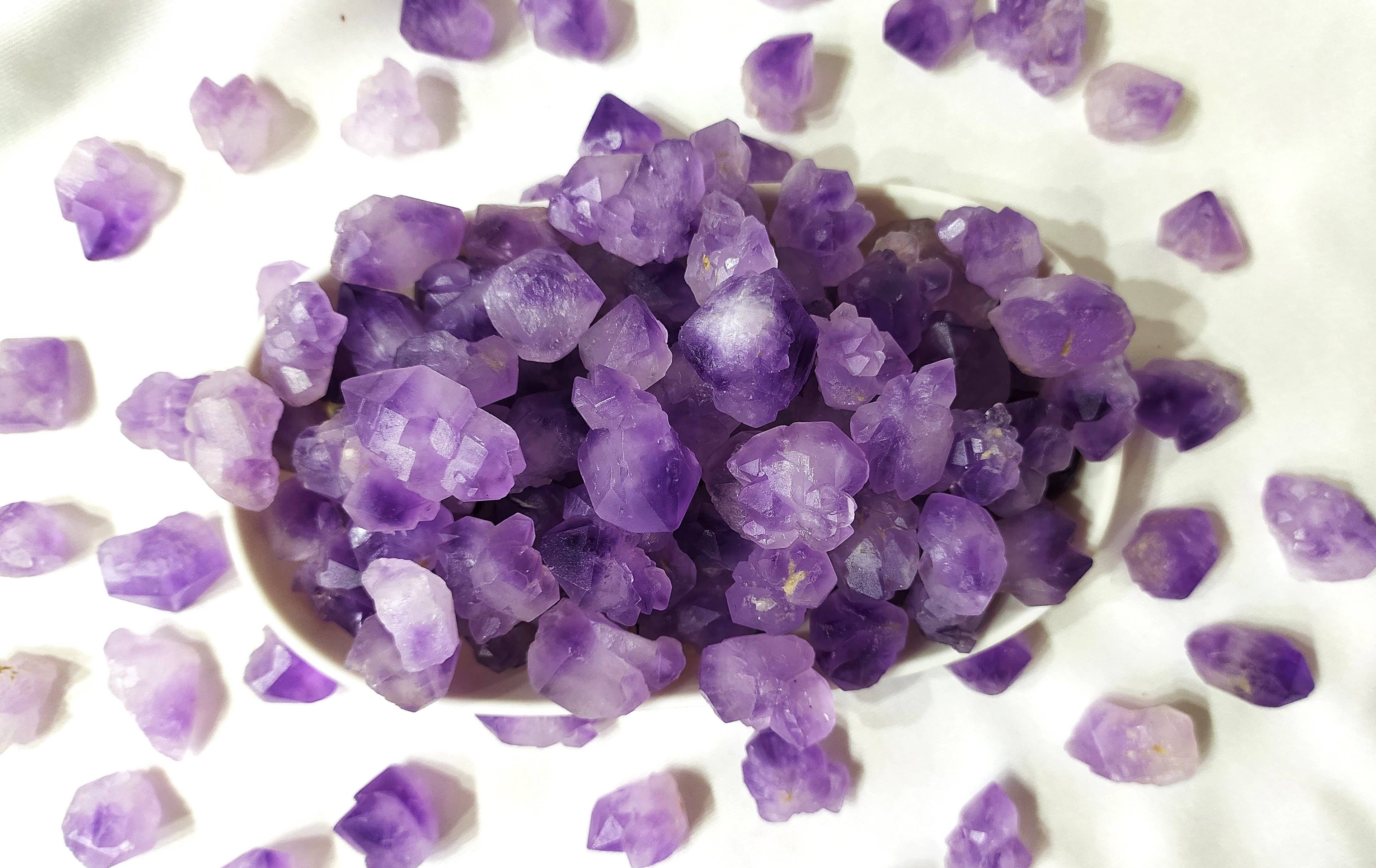Soothing Crystals - Vente Pierre et cristal de spiritualité - 100g Points Naturels | Améthyste | Points de Cristal de Guérison6