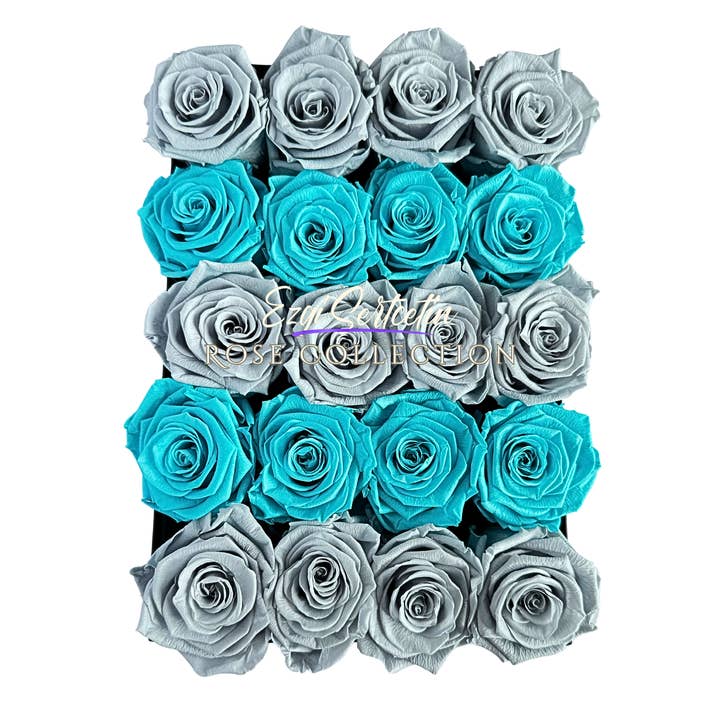 Ezgi Sertcetin - Wholesale Artificial flowers - Preserved Rose Deco Gift Box|Premium Quality Handcrafted 20 Roses x 6.5 cm Diameter|Non Toxic|Excellent for All Events and Organizations|by Ezgi Sertcetin3