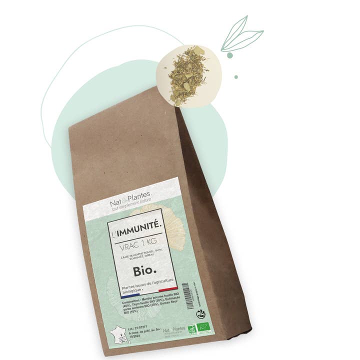 Organic Immunity 1KG for wholesale by Nat&Plantes