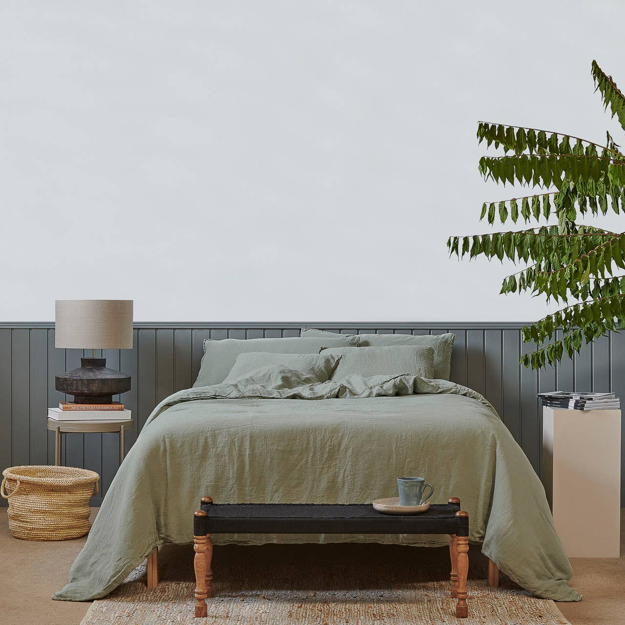 SEEDS CONCEPT – Großhandel Bettwäsche-Set – Leinen-Bettwäsche-Set aus europäischem Flachs | 5 Farben12